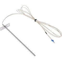 BBQ RTD Temperature Probe 18cm Sensor Indoor Temperature Display TR-180P1200L Control Fits Traeger Wood Pellet Grill Replacement