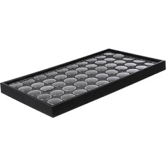 Beatifufu Box Nail Art Display Case Nail Sequins Case Organiser for Nail Polish Container Nail Polish Storage Nail Glitter Storage Jewellery Rhinestones for Nails Rhinestone Organiser