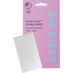 Hair Extensions Tape Extra Hold Compatible with Hot Heads, Hairdreams, Babe and Most Other Brands 4cm x 0.8cm Double Sided Tape