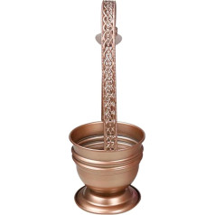 Kohlekörbe Holzkohlehalter Korb Edelstahl Shisha Wasserpfeifen Shisha Carbon Korb Wasserpfeifenzubehör FüR Hitze(Gold)