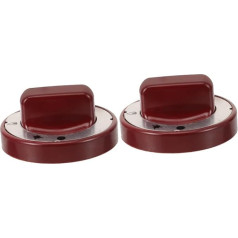 BESPORTBLE 2 x Jet Portable Stove Tip Commercial Oven Control Knob Liner Kitchen Essentials Easy Cleaning Kitchen Essentials Replacement Knob for Gas Stove Accessories for Gas Stoves Stove Knobs ABS