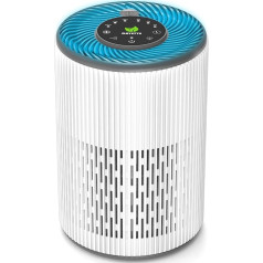 3-in-1 Air Purifier for Allergy Sufferers with Aroma, Night Light, Timer, Sleep Mode (20 dB), HEPA Air Filter Against Mould, Dust, Pollen, Odours, Pet Hair, Air Purifier