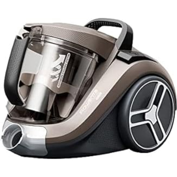Rowenta RO4B50 Compact Power XXL Animal Bagless Vacuum Cleaner, Bronze, 900 W, 2.5 Litres, 69 Decibels
