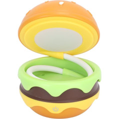 Cute Desk Lamp for Hamburgers, with Adjustable Neck, Dimmable, Rechargeable Nursery Night Lights