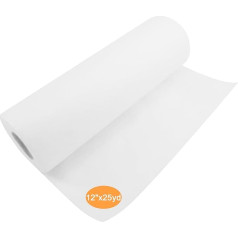 New brothread Wash Away (Water Soluble) Machine Embroidery Fleece - Light Weight 40 gm (1.5 oz) for Machine Embroidery and Hand Sewing