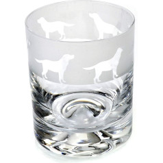 Labrador Dog - 30cl Animo Glass Whisky Mug from the Milford Collection
