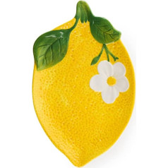 Excelsa Amalfi 63861 Serving Plate Lemon Ceramic Yellow