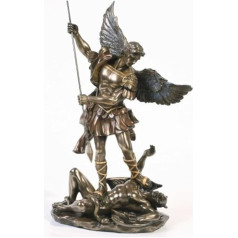 * Sale * - Archangel St Saint Michael Statue Sculpture Magnificent