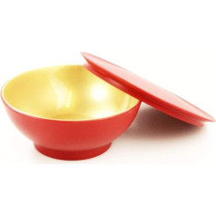 TUPPERWARE Allegra Dessert Bowl 275 ml Red Gold Dessert Bowl