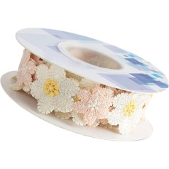 Sonnenblumenband, Blumenspitzenband, Sonnenblumen-Verzierung, Stickerei-Spitzenbesatz, elegantes Blumen-Basteldesign, 9 m für besondere Anlässe