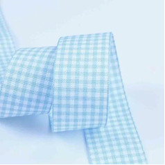 5 Meter Gingham-Bänder zum Verpacken von Partygeschenken, DIY-Haarschleifen, karierte Bänder-S021-6mm