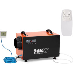 Ēkas gaisa sausinātājs 280 m3/h līdz 55 m2 380 W