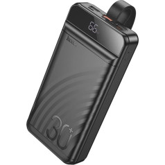 Powerbank hoco j123b (melns)