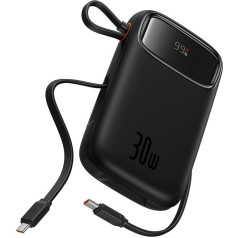 powerbank qpow2 20000mah 30w (melns)