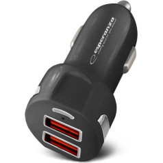 auto lādētājs 36w 2x usb-a 18w ezc110k