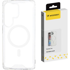 Aizsargvāciņš priekš Samsung Galaxy S25 Clear Corner Case MagSafe - caurspīdīgs