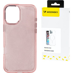 Aizsargvāciņš priekš Samsung Galaxy S24 FE Glitter Case - rozā ar mirdzumiem