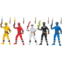 Power Rangers Lightning Collection 5 Pack Alien Rangers by Aquitar, 6-inch Action Figures