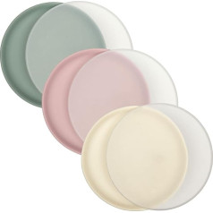WeeSprout Baby and Toddler Plates with Lid, 100% Food Grade Silicone Plates, Premium Hard Plastic Lid, Unbreakable Design, Microwave and Dishwasher Safe, Pack of 3