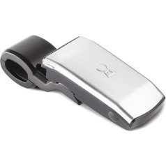 Weber Grip Light for Weber Q Series (Q1000-2000-3000 Series) with Integrated Tilt Sensor, Turns on Light when the Lid Opens, Ideal for Barbecue in the Dark - Silver (7663)