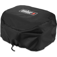Weber Premium Cover for Lumin Series, UV-Resistant, Rainwater Repellent, Wind and Weather Protection - Black (7199)