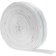 PATIKIL Lightweight Backwash Hose Flat Laying Reinforced Drain PVC Hose 25 mm ID 49 ft 0.8 MPa for Swimming Pool