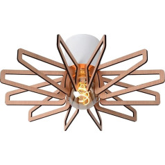 LUCIDE Zidane Ceiling Light Diameter 45 cm 1 x E27 White