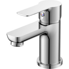 Aquagrif Sky Single Lever Basin and Bidet Mixer Tap Elegant Chrome Finish Modern Design with Easy Installation and Efficient Maintenance