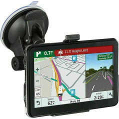 Riloer Navigation Devices for Car, Portable Car GPS Navigator, 7 Inch for Trucks, Capacitive Touchscreen HD Map FM, 3D Car Console, from Europe and Real Time Traffic Information