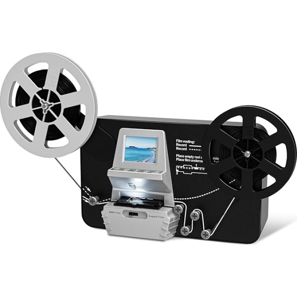 Super Film Scanner 8/8mm Digital Roll Converter (Film to Roll 3
