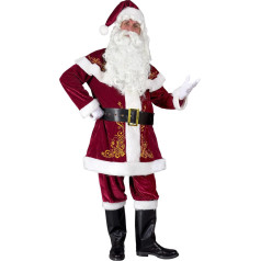 W WIDMANN MILANO Party Fashion - Red Santa Claus Christmas Costume