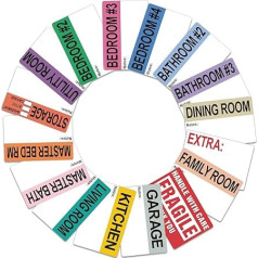 Moving Labels, Pacific Mailer 800 Pack 2