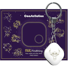 Nutale Key Finder - Lion Find with App Bluetooth, iOS and Android, Community Search Function, Item Tracker Support Remote Control, Wallet Tracker, Good Idea for Your Lost Items (Bull)