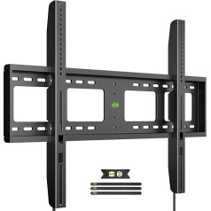 USX MOUNT Heavy TV Wall Mount for 45-100 Inch (114-254 cm) TVs, Max. VESA 800 x 600 mm, Universal TV Mount up to 91 kg, XFL901