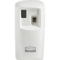 Rubbermaid 1817131 Micro Burst 3000 LCD Air Freshener Dispenser, White (Pack of 6)