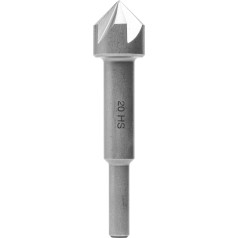 ENT Countersink Premium Quality HS Diameter (D) 20 mm, NL 60 mm, GL 90 mm, S 6 mm