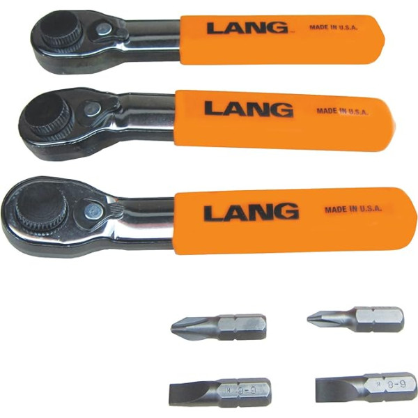 Lang Tools 5220 7-Piece Fine Tooth Bit Wrench Set by Lang Tools