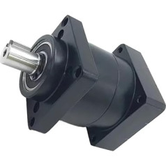 Nema52 130mm Planetary Gearbox Gear 200Nm Reducer Ratio 3:1,5:1,9:1-120 To 1 Stepper Servo Motor Reduction Gear 19 Input 28 Output(Ratio 80 to 1)