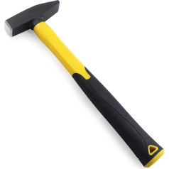 BJDSI 500g Engineer's Hammer, Forge Hammer with Shock Absorbing Handle, Professional Forging Hammer, Durable