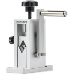 CREWORKS Manual Cable Stripping Machine 1.5-23 mm Cable Peeling Machine Drill-Operated Wire Stripping Machine with Adjustable Feed Hole Stripping Tool Wire Stripper Copper Wire Recycling