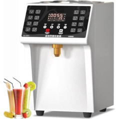 Commercial Syrup Dispenser with 16 Memory Buttons, Constant Temperature Heating, Ideal for Milk Tea and Drink Shops