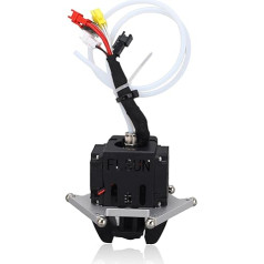 3D Printer Hotend for FLSUN Super Racer, Plug and Play Hotend Kit with High Speed, Two Fans