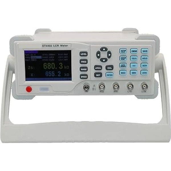 Präzisions-LCR-Messgerät, ET4401 ET4410 LCR Tisch Digital Brid Tester Desktop LCR Meter Kapazität Widerstand Impedanz Induktivität Messen Meter Labor-LCR-Ausrüstung(ET4402)