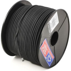 EVERLASTO 5mm Bungee Cord Black 5mm x 100m