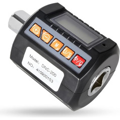 Digital Torque Adapter, Adjustable 1/2 Digital Torque Meter for Bicycle Repair Car Digital Torque Adapter Electronic Torque Meter Hand Tools