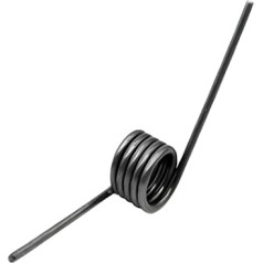 Torsions-V-Feder, 10 Stück rechtsdrehende Spiraltorsionsfedern, Drahtdurchmesser 2,5 mm, Außendurchmesser 14 mm, Winkel 60°/90°/120°/180° for Heimwerker-Holzarbeiten, Möbel, Reparaturprojekte(2.5x14mm