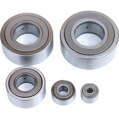 1PCS NATR5 NATR6 NATR8 NATR10 NATR12 NATR15 NATR17 NATR20 NATR25 NATR30 NATR35 NATR40 NATR45 50PP Support roller needle bearing(NATR10PP)