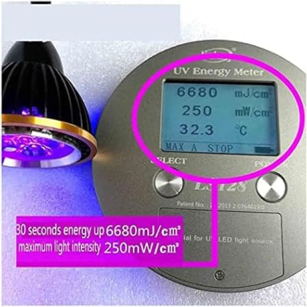 70 W Clip-on UV-Lampe Grünes Öl Schattenlose Klebetinte Handy-Wartungslampe Banknotenprüfung UV-Klebstoffhärtung(1_395nm)