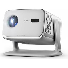 Aurzen Boom Mini 4-in-1 Smart Projector with Google TV, 4K Supports Home Cinema & Outdoor Projector, 20W DoIby Audio, 500 ANSI Projector, ToF Autofocus & Keystone Correction, WiFi/Bluetooth/Mobile