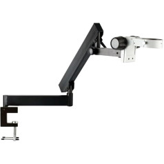 Microscope Accessories Collapsible Mount Stereo Microscope Rocker Mount Tape Clamp Microscope Mount Durability and Reliable Performance (with Mount)